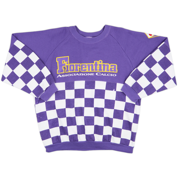 1990-91 Fiorentina Le Felpe Dei Grandi Club Sweat Top - 8/10 - (L)
