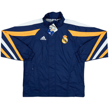 1998-99 Real Madrid adidas Hooded Rain Jacket (S)