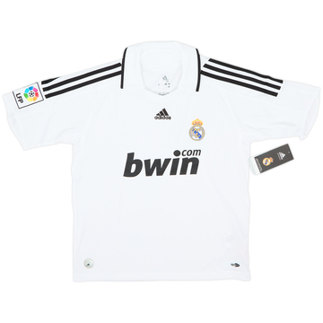 2008-09 Real Madrid Camiseta Local (M.Boys)