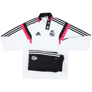 2014-15 Real Madrid adidas Full Tracksuit (XS)