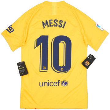 2019-20 Barcelona 'Senyera' Fourth Shirt Messi #10 (S)
