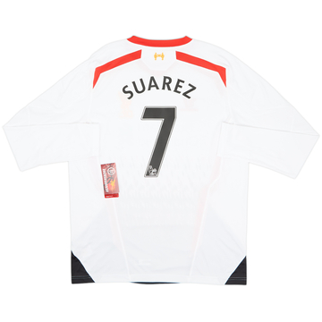 2013-14 Liverpool Away L/S Shirt Suarez #7 (XL)