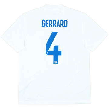 2014-15 England Home Shirt Gerrard #4 (L)