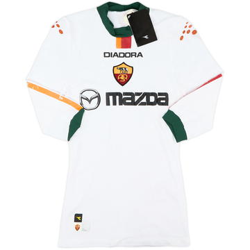 2004-05 Roma Player Issue European Away L/S Shirt (S/M)