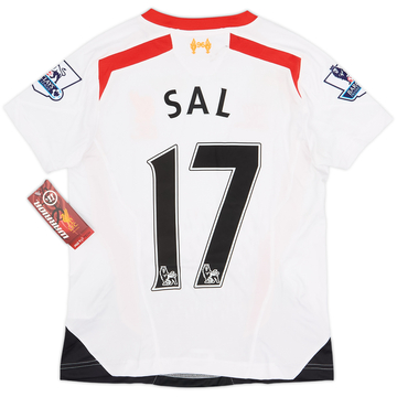 2013-14 Liverpool Away Shirt Sal #17 (Women's S)