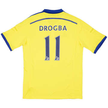 2014-15 Chelsea Away Shirt Drogba #11 (L)