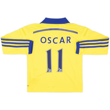 2014-15 Chelsea Away L/S Shirt Oscar #11 (7-8 Years)