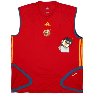 2004-06 Spain Player Issue adidas Training Vest (L/XL)