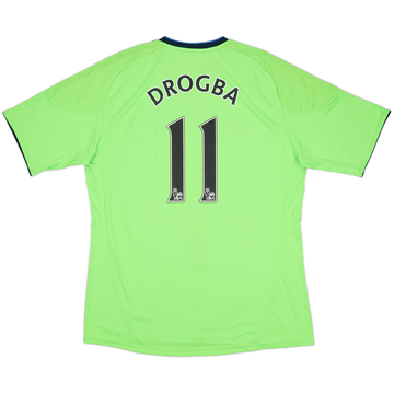 2010-11 Chelsea Third Shirt Drogba #11 (XL)