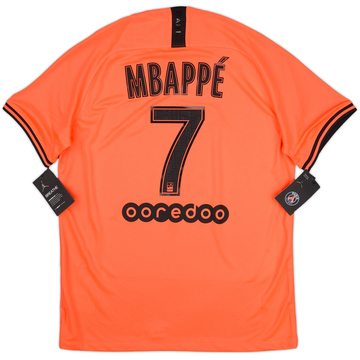 2019-20 Paris Saint-Germain Away Shirt Mbappe #7 (L)