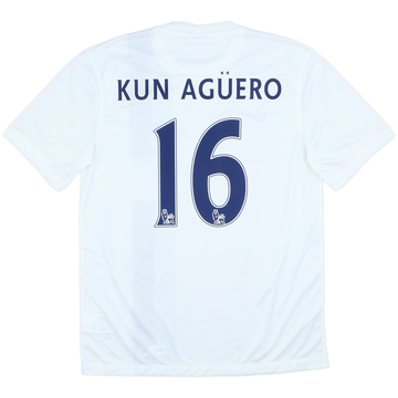 2013-14 Manchester City Third Shirt Kun Aguero #16 (M)