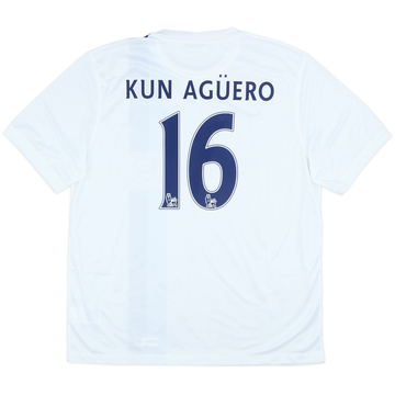2013-14 Manchester City Third Shirt Kun Aguero #16 (XL)