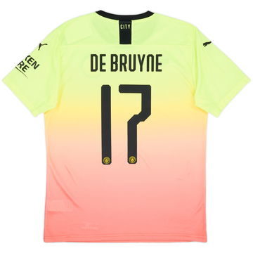 2019-20 Manchester City Third Shirt De Bruyne #17 (M)