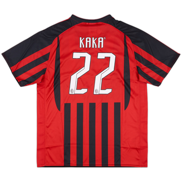 2007-08 AC Milan Home Leisure Shirt Kaka #22 (M)