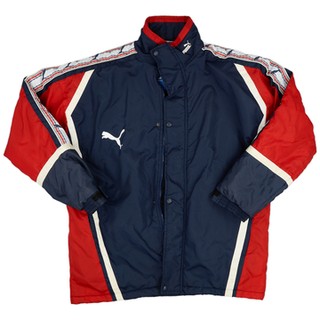 1996-98 Atletico Madrid Puma Padded Bench Coat - 6/10 - (S)