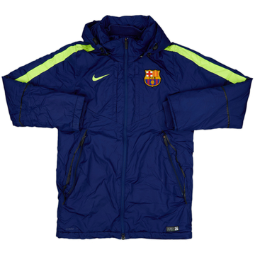 2014-15 Barcelona Nike Padded Bench Coat - 7/10 - (S)