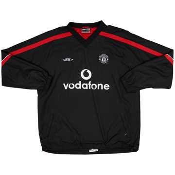 2000-01 Manchester United Umbro Drill Top - 6/10 - (L)