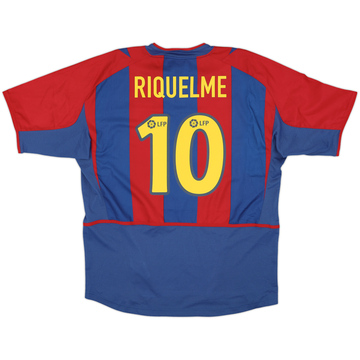 2002-03 Barcelona Home Shirt Riquelme #10 (XL)