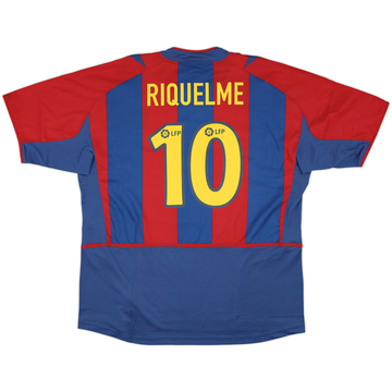 2002-03 Barcelona Home Shirt Riquelme #10 (XXL)