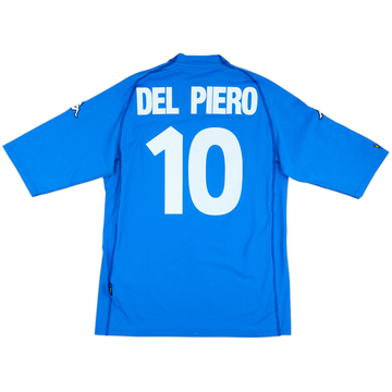 2000-01 Italy Home Shirt Del Piero #10 (XXL)