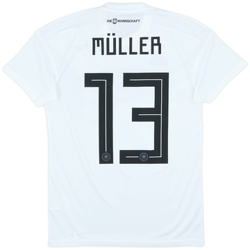 2018-19 Germany Home Shirt Muller #13 (XS)