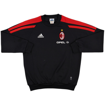 2001-02 AC Milan adidas Sweat Top - 7/10 - (M)