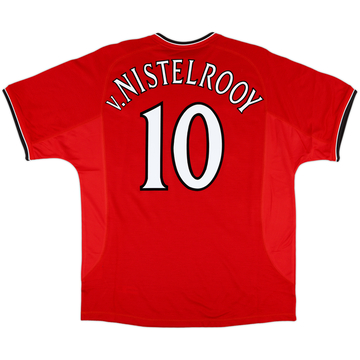 2000-02 Manchester United Home Shirt V.Nistelrooy #10 (XL)
