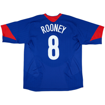 2005-06 Manchester United Away Shirt Rooney #8 (XL)