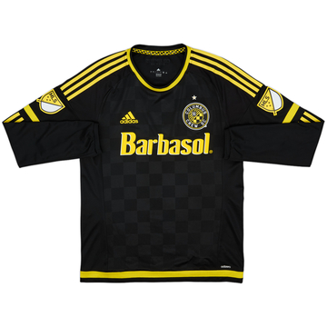 2015 Columbus Crew Authentic Away L/S Shirt - 8/10 - (L)