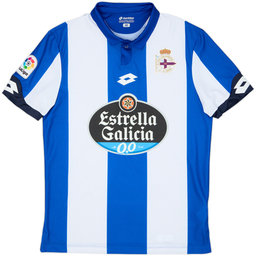 2016-17 Deportivo de La Coruna Home Shirt - 8/10 - (M)