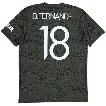 2020-21 Manchester United Away Shirt B.Fernandes #18 - 5/10 - (L)