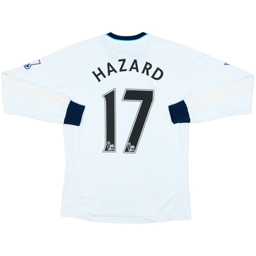 2012-13 Chelsea Away L/S Shirt Hazard #17 - 4/10 - (L.Boys)