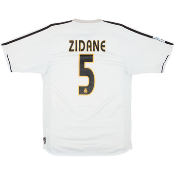 2003-04 Real Madrid Home Shirt Zidane #5 - 5/10 - (S)