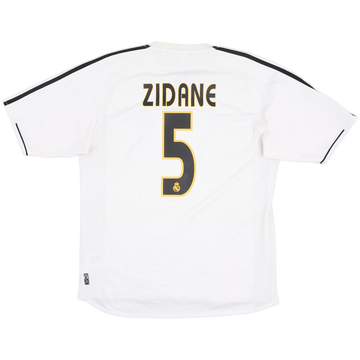 2003-04 Real Madrid Home Shirt Zidane #5 - 5/10 - (M)