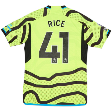 Camiseta auténtica de visitante del Arsenal 2023-24 Rice #41 (M)