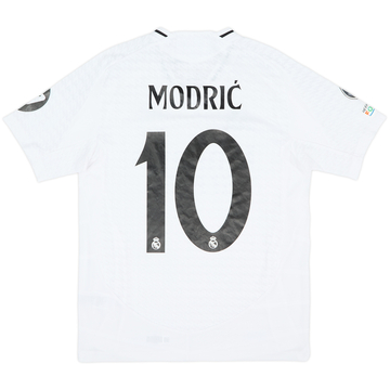 2024-25 Real Madrid Authentic Home Shirt Modric #10 (M)