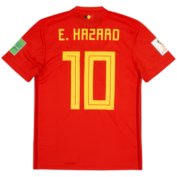 2018-19 Belgium Home Shirt Hazard #10 (S)