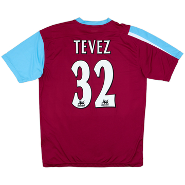 2005-07 West Ham Home Shirt Tevez #32 - 7/10 - (L)