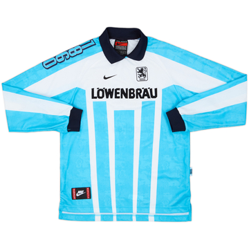 1996-97 1860 Munich Home L/S Shirt - 9/10 - (XL.Boys)