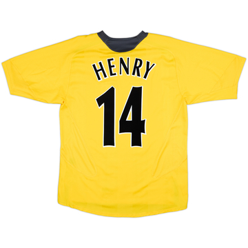2005-06 Arsenal Away Shirt Henry #14 - 8/10 - (M)