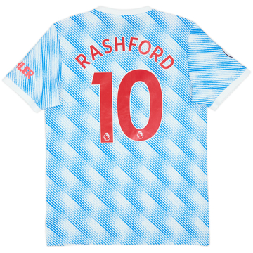 2021-22 Manchester United Away Shirt Rashford #10 - 6/10 - (M)