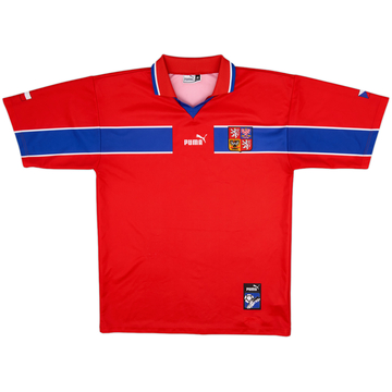 1998-00 Czech Republic Basic Home Shirt - 8/10 - (XL)