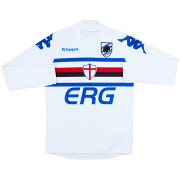 2008-09 Sampdoria Away L/S Shirt - 9/10 - (S)