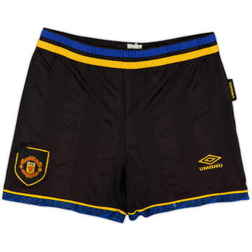 1993-95 Manchester United Away Shorts - 4/10 - (M)