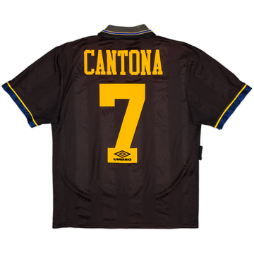 1993-95 Manchester United Away Shirt Cantona #7 - 5/10 - (S)