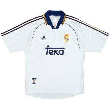 1998-00 Real Madrid Home Shirt - 5/10 - (L)