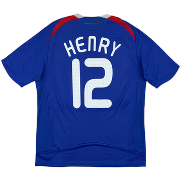 2007-08 France Home Shirt Henry #12 - 5/10 - (L)