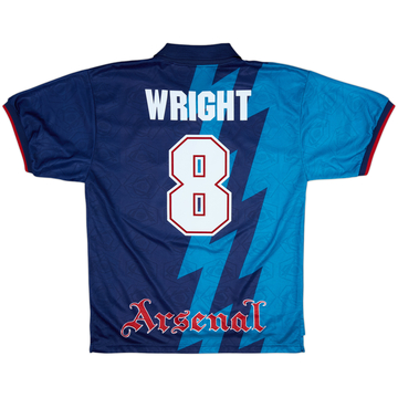 1995-96 Arsenal Away Shirt Wright #8 - 9/10 - (M)