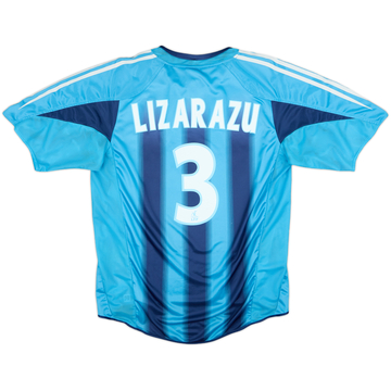 2004-05 Olympique Marseille Away Shirt Lizarazu #3 - 6/10 - (M)