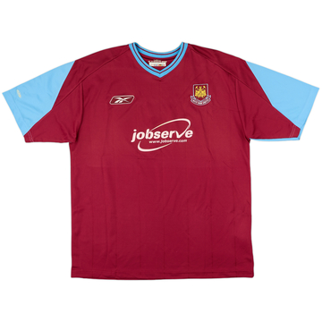 2003-05 West Ham Home Shirt - 9/10 - (L)